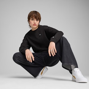 Sudadera Essentials ELEVATED Comfort para mujer, PUMA Black, extralarge