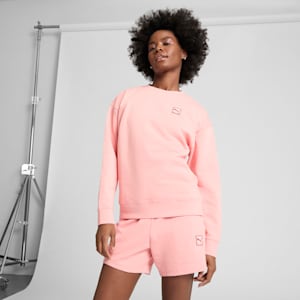 Sudadera Essentials ELEVATED Comfort para mujer, Pink Fruit, extralarge