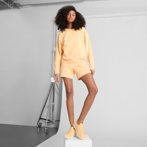 Sudadera Essentials ELEVATED Comfort para mujer, Almost Apricot, extralarge