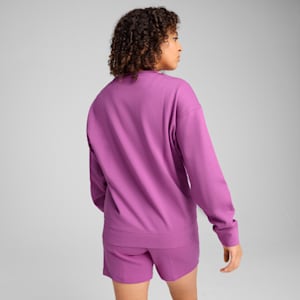 Sudadera Essentials ELEVATED Comfort para mujer, Wild Berry, extralarge