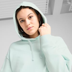 Sudadera con capucha Essentials ELEVATED Comfort para mujer, Peaceful Blue, extralarge