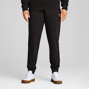 Essentials Elevated Women's Sweatpants, PUMA Black, extralarge