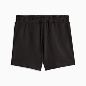 Shorts para mujer Essentials Elevated de tiro medio de 5 pulgadas, PUMA Black, extralarge