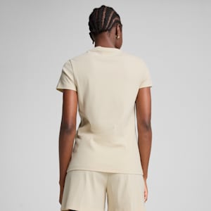 ESS ELEVATED Rib Tee Women, Alpine Snow, extralarge