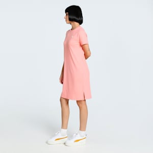 ELEVATED Women's Bodycon Rib Dress, Pink Fruit, extralarge-IND