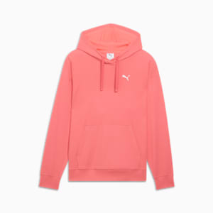 Sudadera Essentials ELEVATED Comfort Rib para mujer, Peach Frost, extralarge