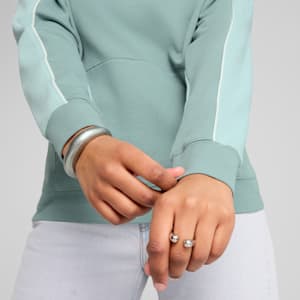 Chandail à capuchon confort PUMA SPORT Femme, Green Moon, extralarge