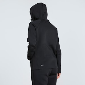 EVOSTRIPE Women's Full-Zip Hoodie, PUMA Black, extralarge-IND
