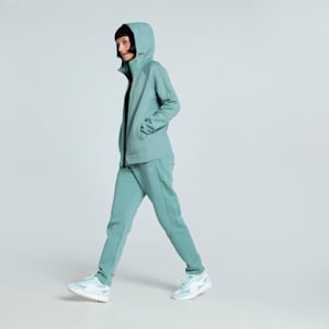 EVOSTRIPE Women's Full-Zip Hoodie, Green Moon, extralarge-IND