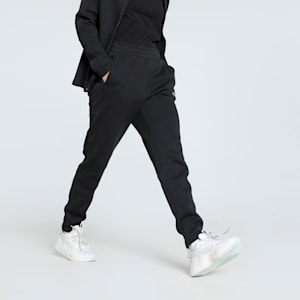 EVOSTRIPE Women's Sweat Pants, PUMA Black, extralarge-IND
