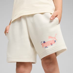 Shorts Sandy Adventures para niños, Alpine Snow, extralarge