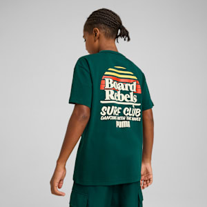 Mid 90s Youth Relaxed Fit Graphic Tee, Dark Myrtle, extralarge-IND