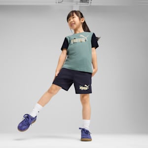 Sandy Adventures Little Kids' Tee, Green Moon, extralarge