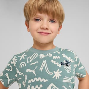 Sandy Adventures Kid's Tee, Green Moon, extralarge-IND