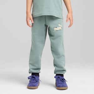 Sandy Adventures Little Kids' Sweatpants, Green Moon, extralarge