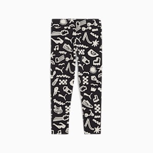 Sandy Adventures Little Kids' Leggings, PUMA Black, extralarge
