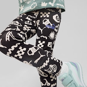 Sandy Adventures Little Kids' Leggings, PUMA Black, extralarge