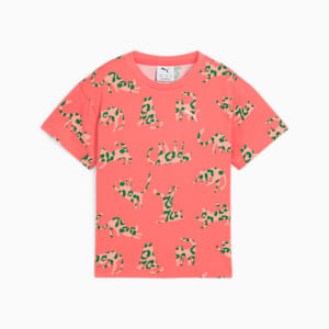CATS CLUB Little Kids' Tee, Peach Frost, extralarge