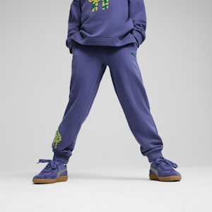 Cats Club Little Kids' Sweatpants, Blue Crystal, extralarge