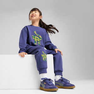 Cats Club Little Kids' Sweatpants, Blue Crystal, extralarge