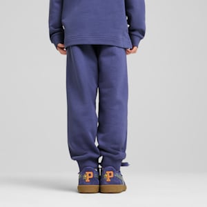 Cats Club Little Kids' Sweatpants, Blue Crystal, extralarge