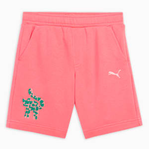 CATS CLUB Kid's Relaxed Fit Shorts, Peach Frost, extralarge-IND