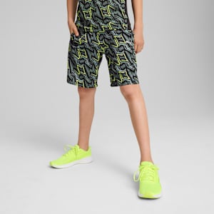 Shorts Essentials para adolescentes, PUMA Black, extralarge