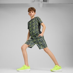 Essentials Big Kids' Woven Shorts, PUMA Black, extralarge