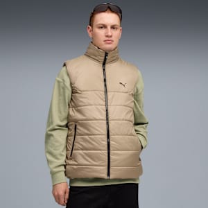 ESS Padded Vest Men, Ice Coffee, extralarge