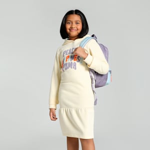 Classics Bubble Bloom Girl's Dress, Creamy Vanilla, extralarge-IND