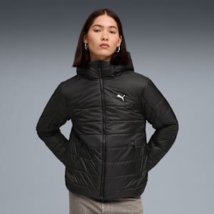 ESS Hooded Padded Jacket Women, PUMA Black, extralarge