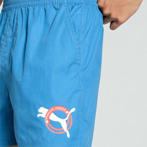 Men's Woven Boxers-Pack of 1, Vallarta Blue, extralarge-IND