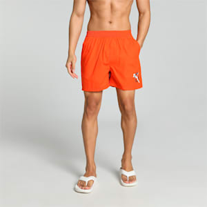 Men's Woven Boxers-Pack of 1, Deep Apricot-Live wire, extralarge-IND