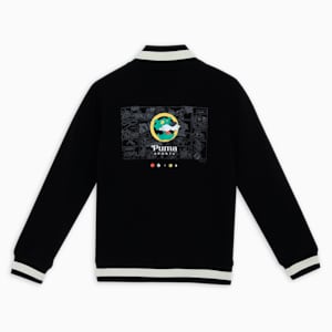 SUPER PUMA Youth Knitted Jacket, PUMA Black, extralarge-IND