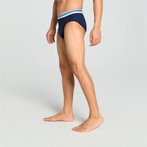 Men's Stretch Briefs-Pack of 2, PUMA Navy-Star Sapphire, extralarge-IND