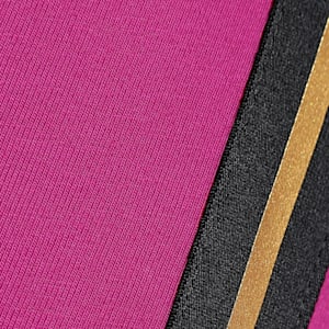 MINIMAL GOLD Women's Leggings, Magenta Gleam, extralarge-IND