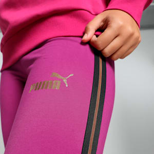 MINIMAL GOLD Women's Leggings, Magenta Gleam, extralarge-IND
