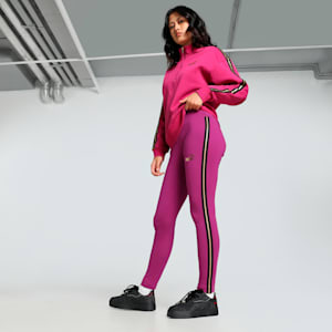 MINIMAL GOLD Women's Leggings, Magenta Gleam, extralarge-IND