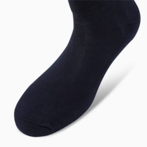Half Terry Ankle-Length Socks Pack of 3, Club Navy-PUMA Navy-PUMA Black, extralarge-IND