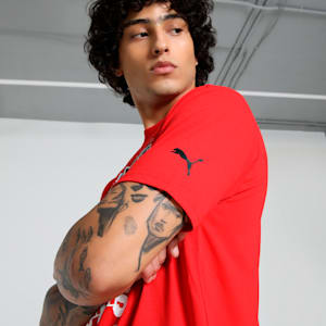 Rival Rage Men's Relaxed Fit Basketball Tee, For All Time Red, extralarge-IND