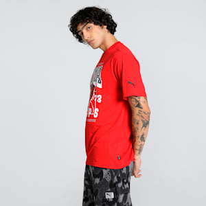 Rival Rage Men's Relaxed Fit Basketball Tee, For All Time Red, extralarge-IND