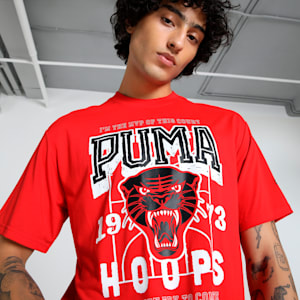 Rival Rage Men's Relaxed Fit Basketball Tee, For All Time Red, extralarge-IND