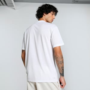 Rival Rage Men's Relaxed Fit Basketball Tee, PUMA White, extralarge-IND