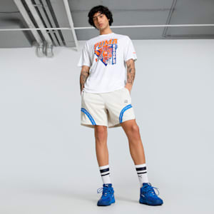 Rival Rage Men's Relaxed Fit Basketball Tee, PUMA White, extralarge-IND
