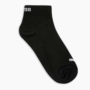 Quarter Socks Pack of 1, PUMA Black-PUMA White, extralarge-IND
