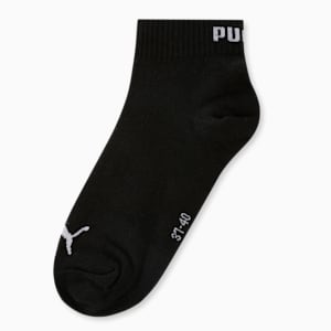 Quarter Socks Pack of 1, PUMA Black-PUMA White, extralarge-IND