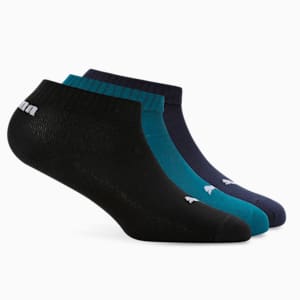 Quarter Socks Pack of 3, PUMA Black-PUMA Navy-Petit Four, extralarge-IND