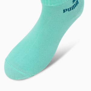 Quarter Socks Pack of 3, Petit Four-Mint-PUMA White, extralarge-IND
