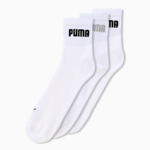 Sport Quarter Unisex Socks Pack of 3, PUMA White-PUMA White-PUMA White, extralarge-IND