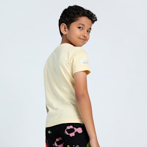 Classics Graphic Youth Tee, Creamy Vanilla, extralarge-IND